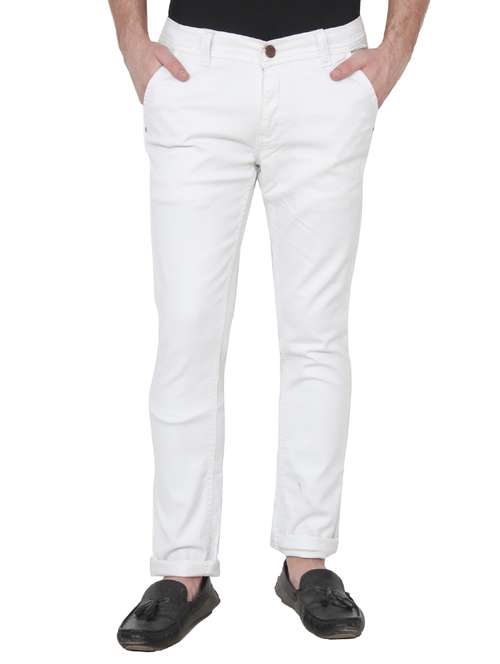 mens slim fit plain jeans - 15274153 - Standard Image - 0