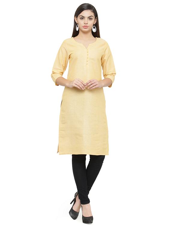 women's straight kurta - 15288354 - Zoom Image - 0