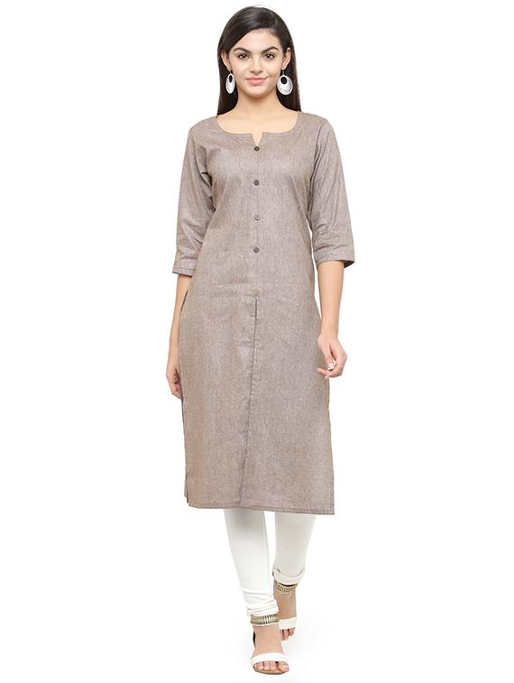 women's straight kurta - 15288363 - Zoom Image - 0