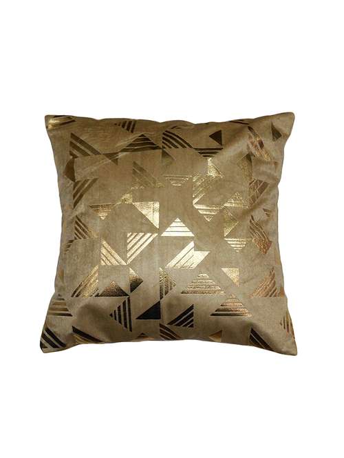 foil print cushion cover - 15290480 -  Standard Image - 0