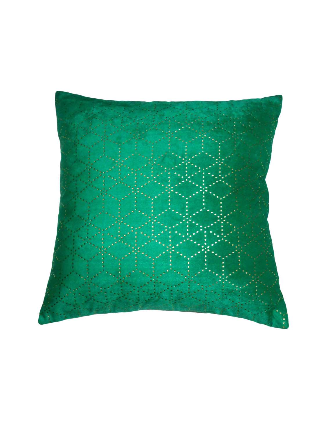 foil print cushion cover