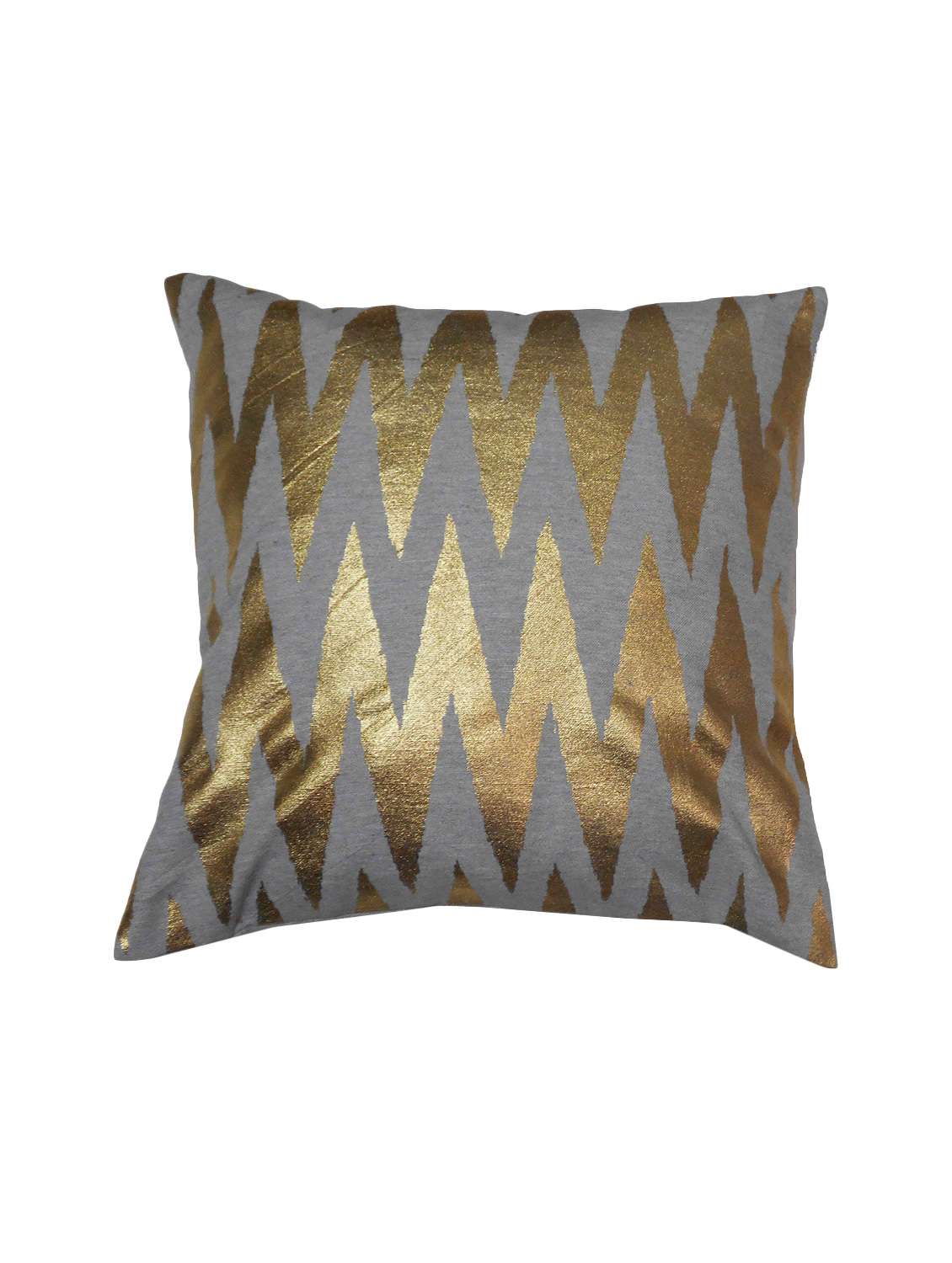 foil print cushion cover