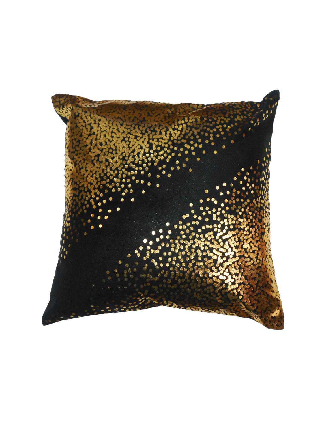 foil print cushion cover