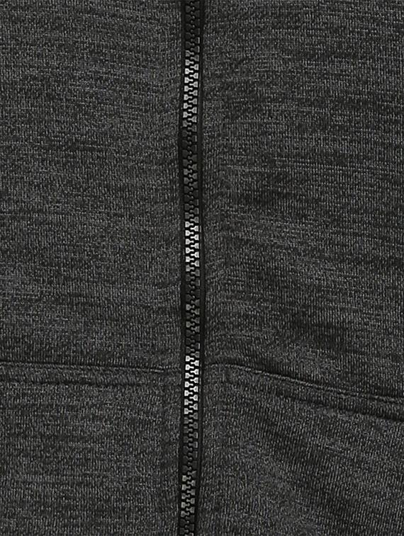 black fleece sweatshirt - 15294780 - Standard Image - 4