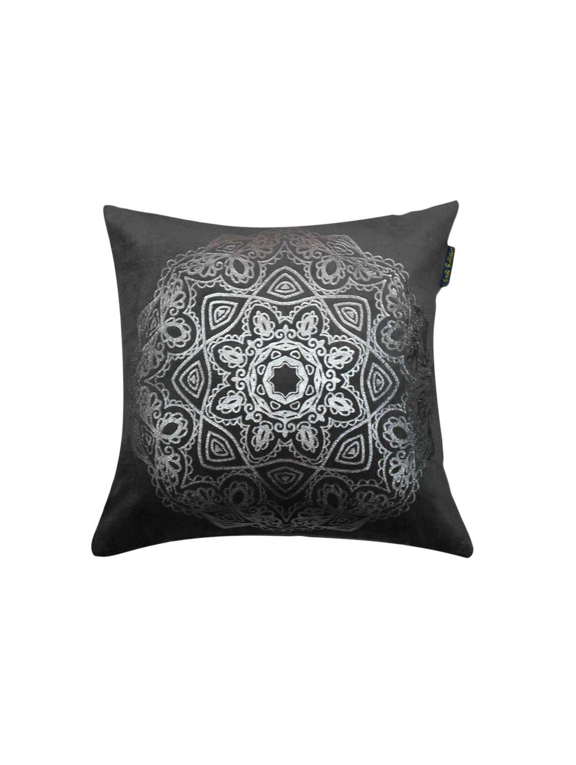 foil print cushion cover