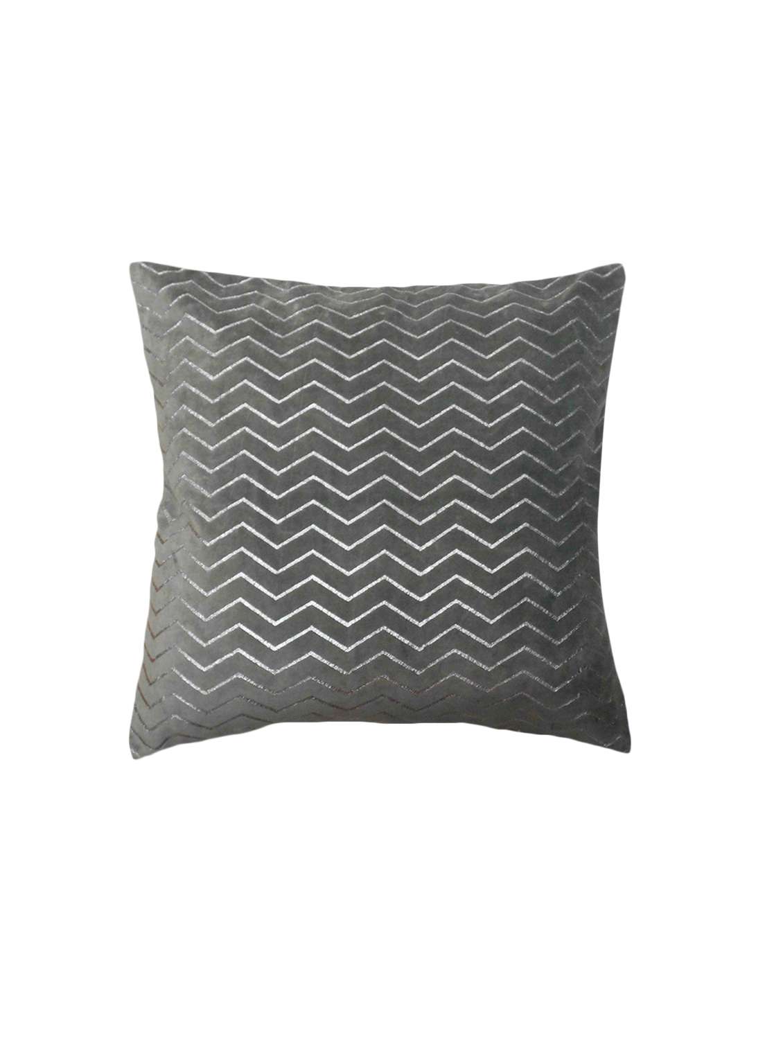foil print cushion cover