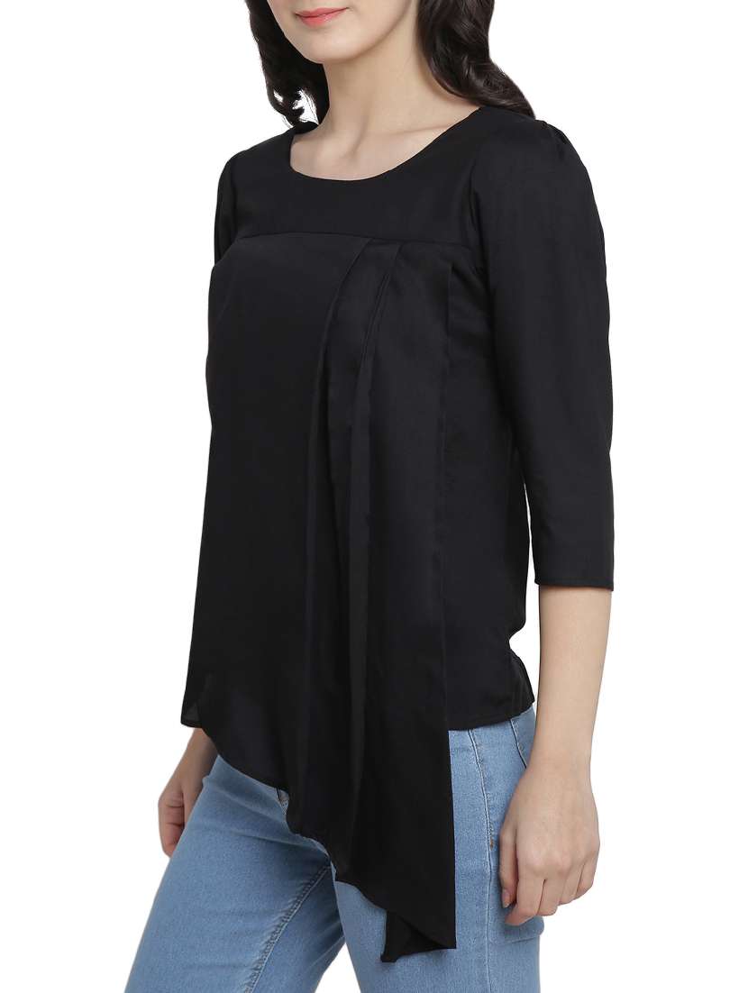 asymmetric layered top - 15301138 -  Standard Image - 1