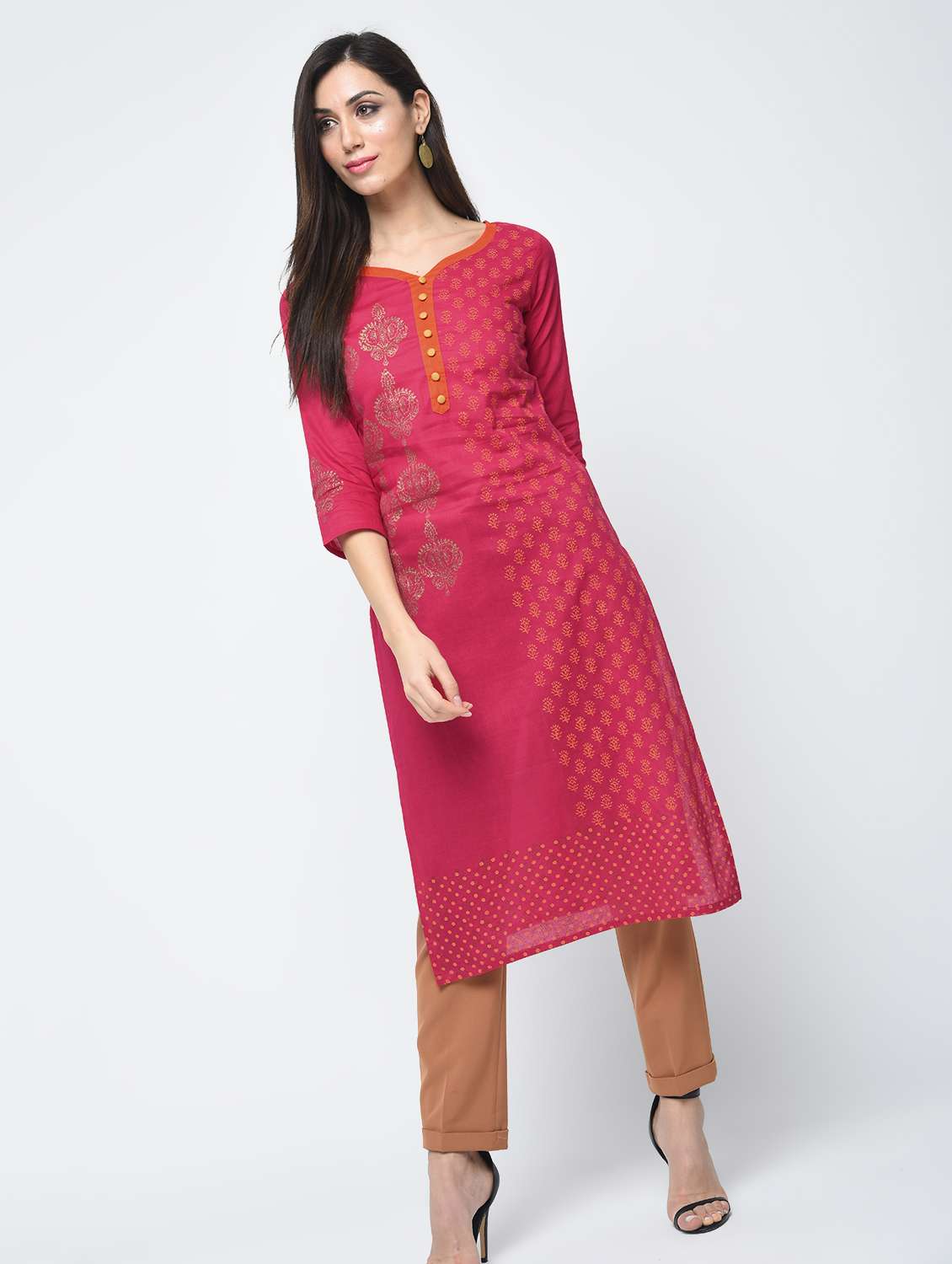 women's straight kurta