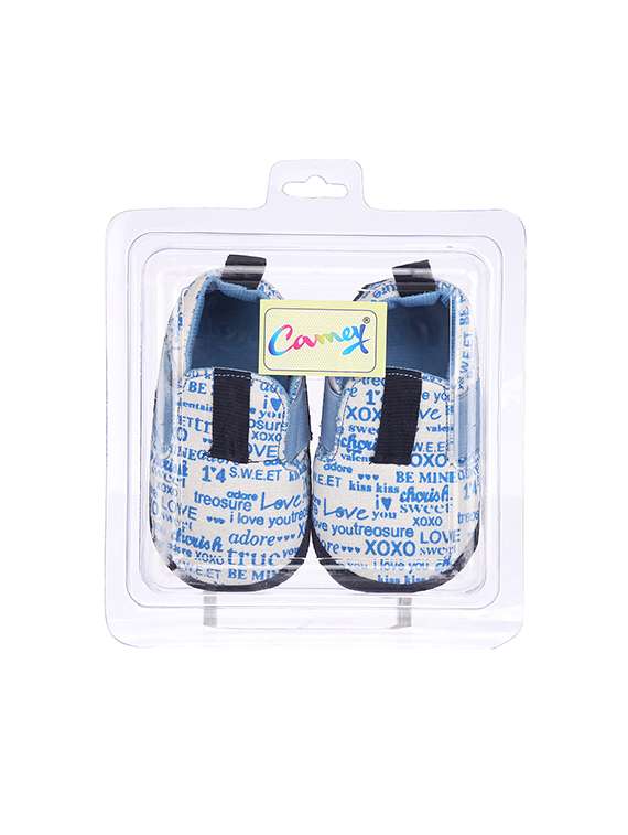 blue fabric bootie - 15315610 -  Standard Image - 1