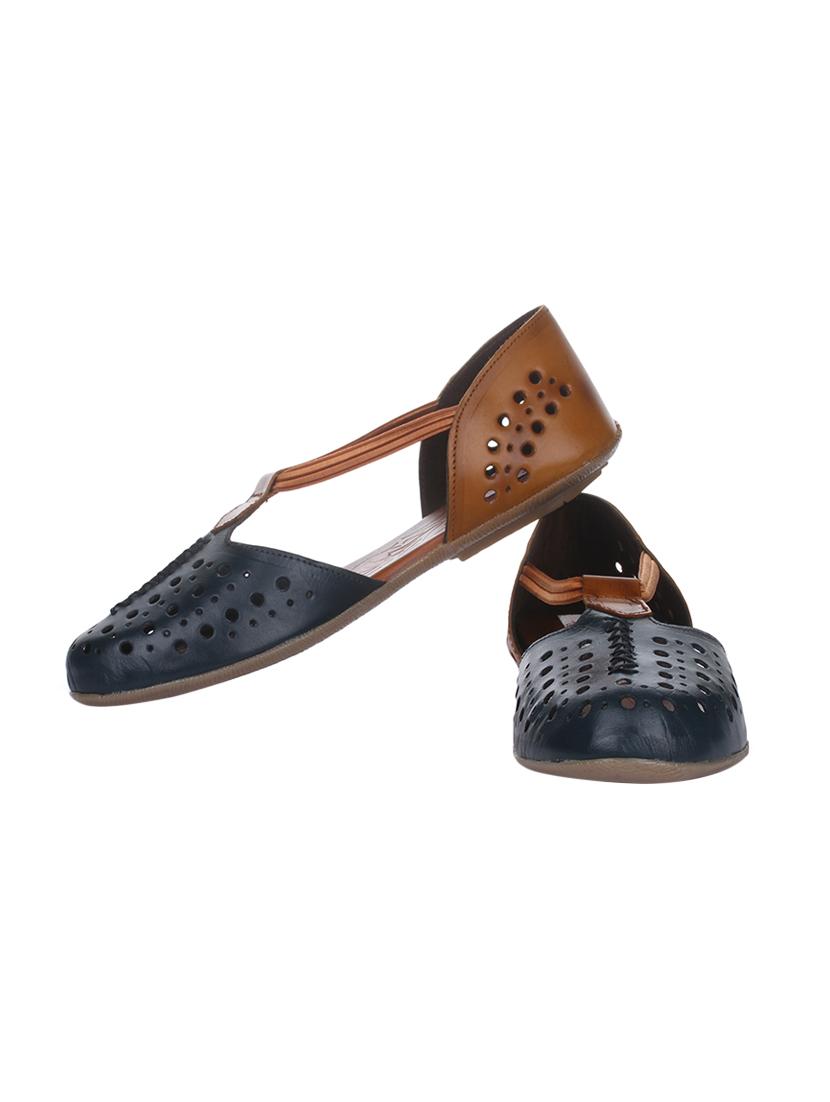 brown leather closed back sandal - 15318854 - Standard Image - 4