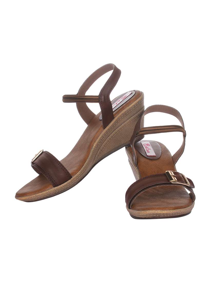 picktoes black wedges - 15318919 -  Standard Image - 4