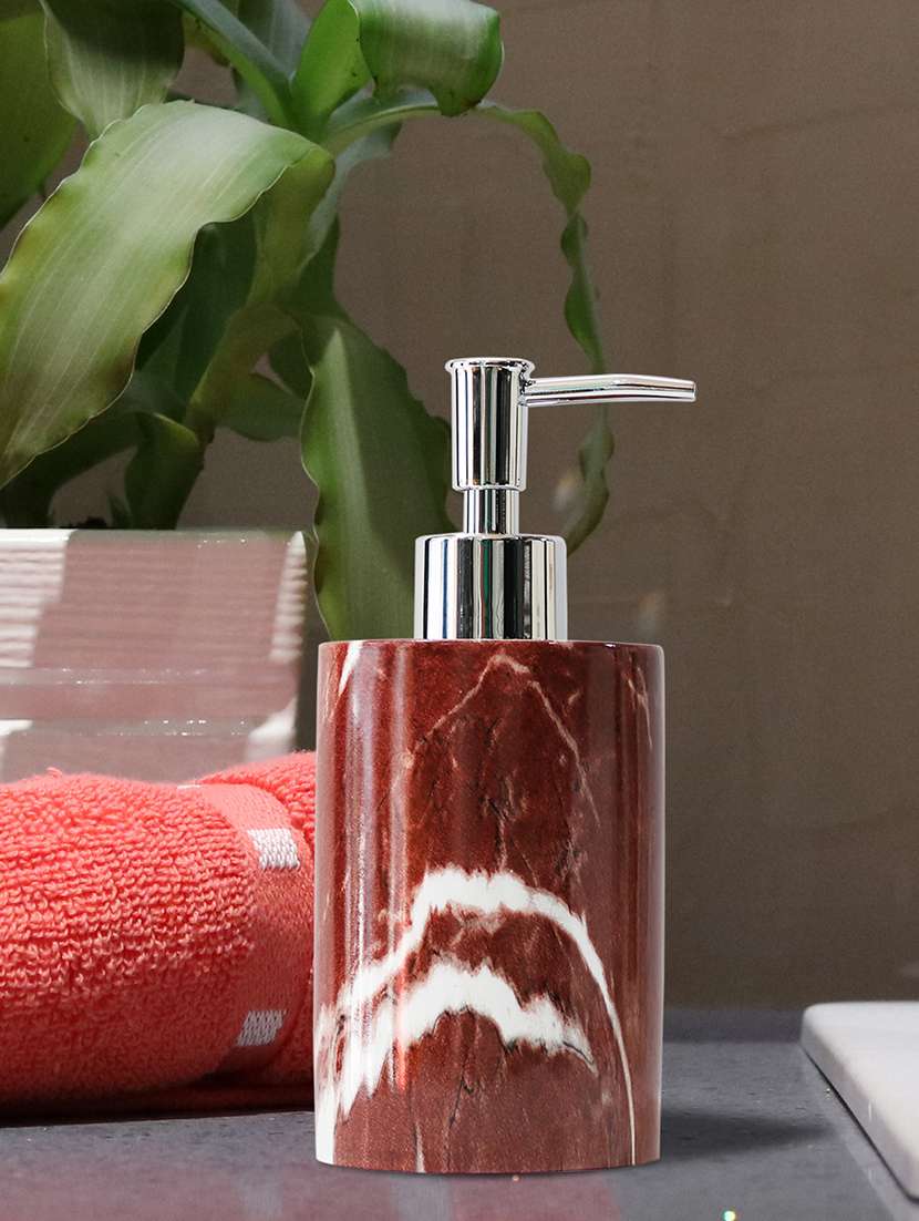 liquid soap dispenser, grey polyresin soap dispenser for kitchen, bathroom or common basin - 15327164 - Zoom Image - 0