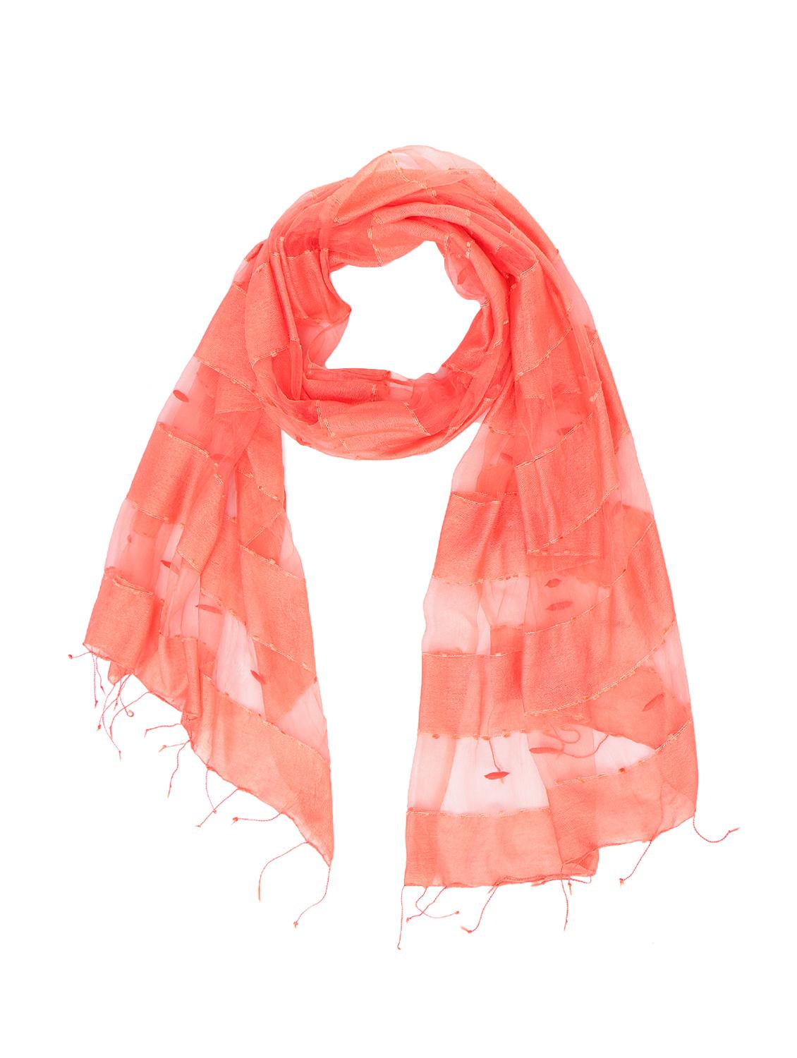 scarf with stripes - 15328344 - Standard Image - 1