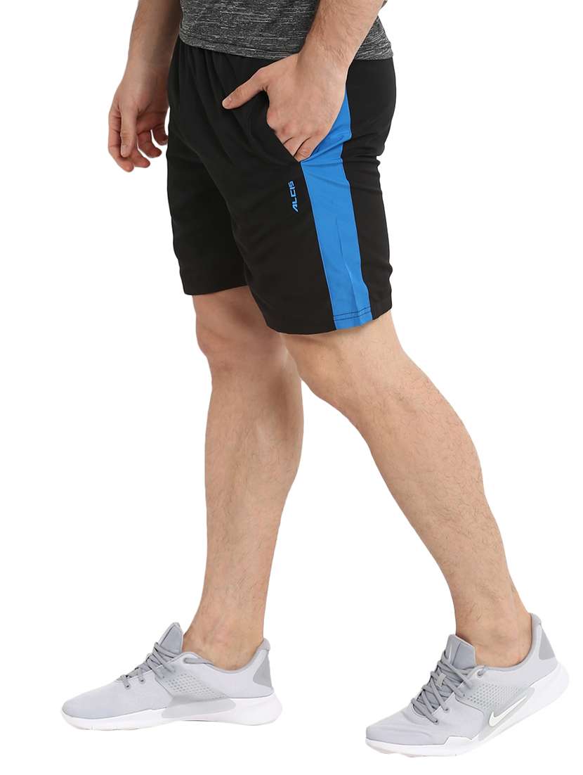 black polyester shorts - 15329071 - Standard Image - 1