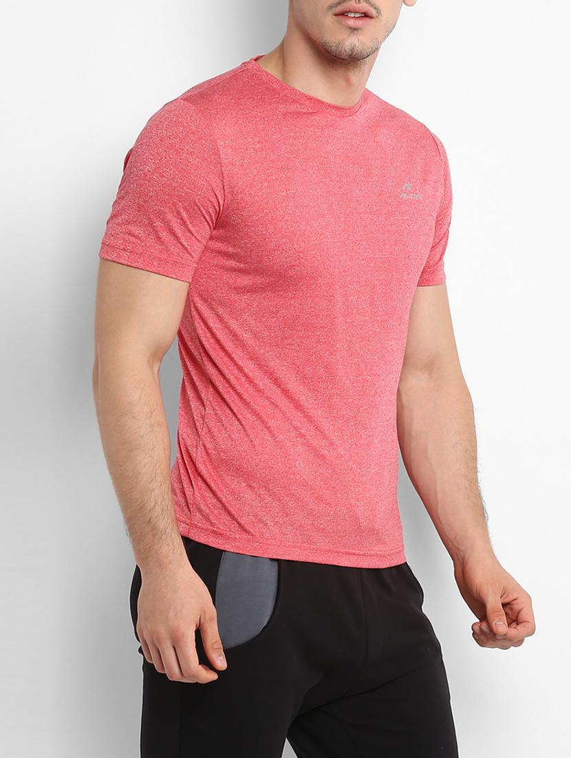 red polyester tshirt - 15329392 -  Standard Image - 1