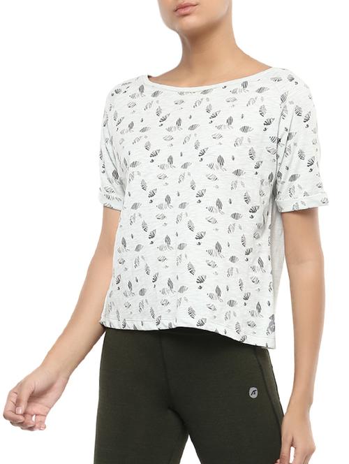 leaf print tee - 15330307 -  Standard Image - 0