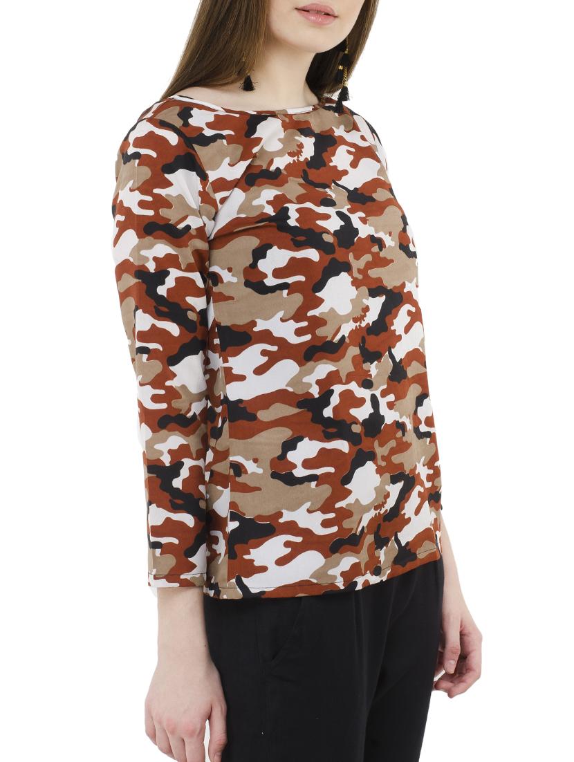women's straight boat neck top - 15331428 -  Standard Image - 1