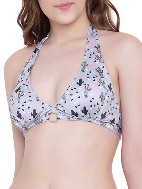 ring detail quirky bra - 15334976 -  Standard Image - 0