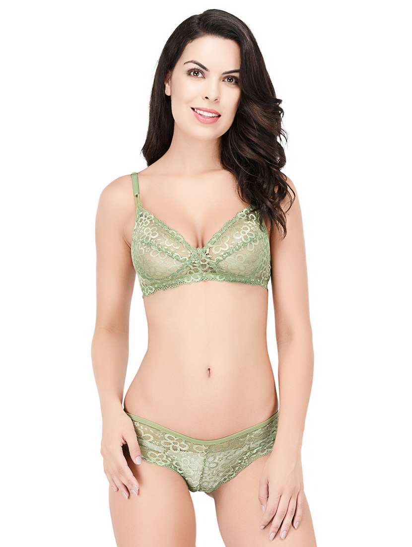 laced bra and panty set - 15346565 -  Standard Image - 1