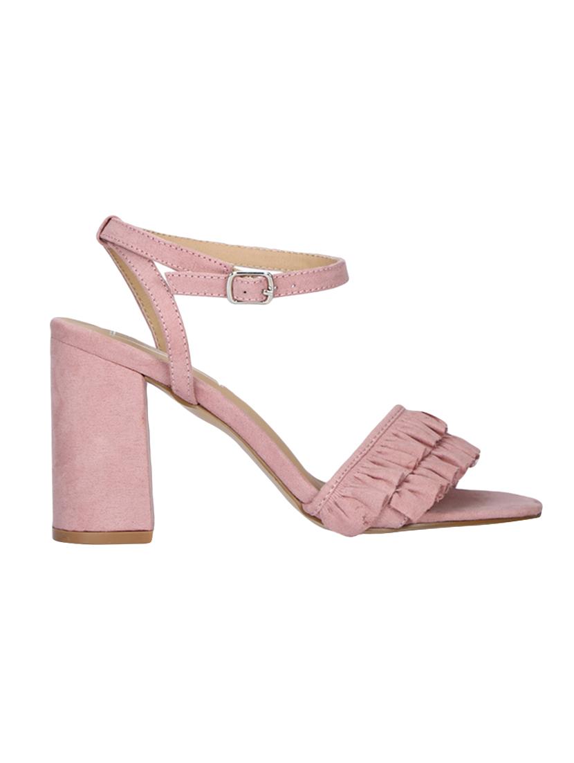 pink ankle strap sandals - 15354095 - Standard Image - 1