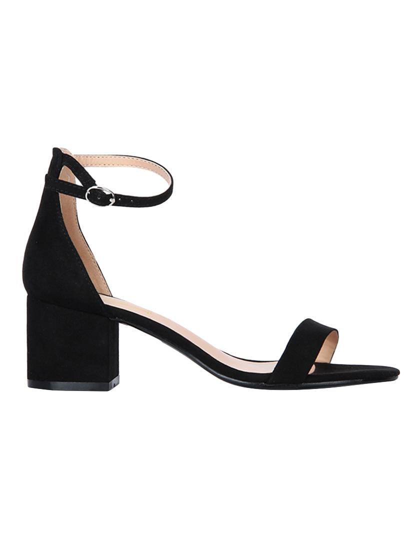 black ankle strap sandals - 15354102 -  Standard Image - 1