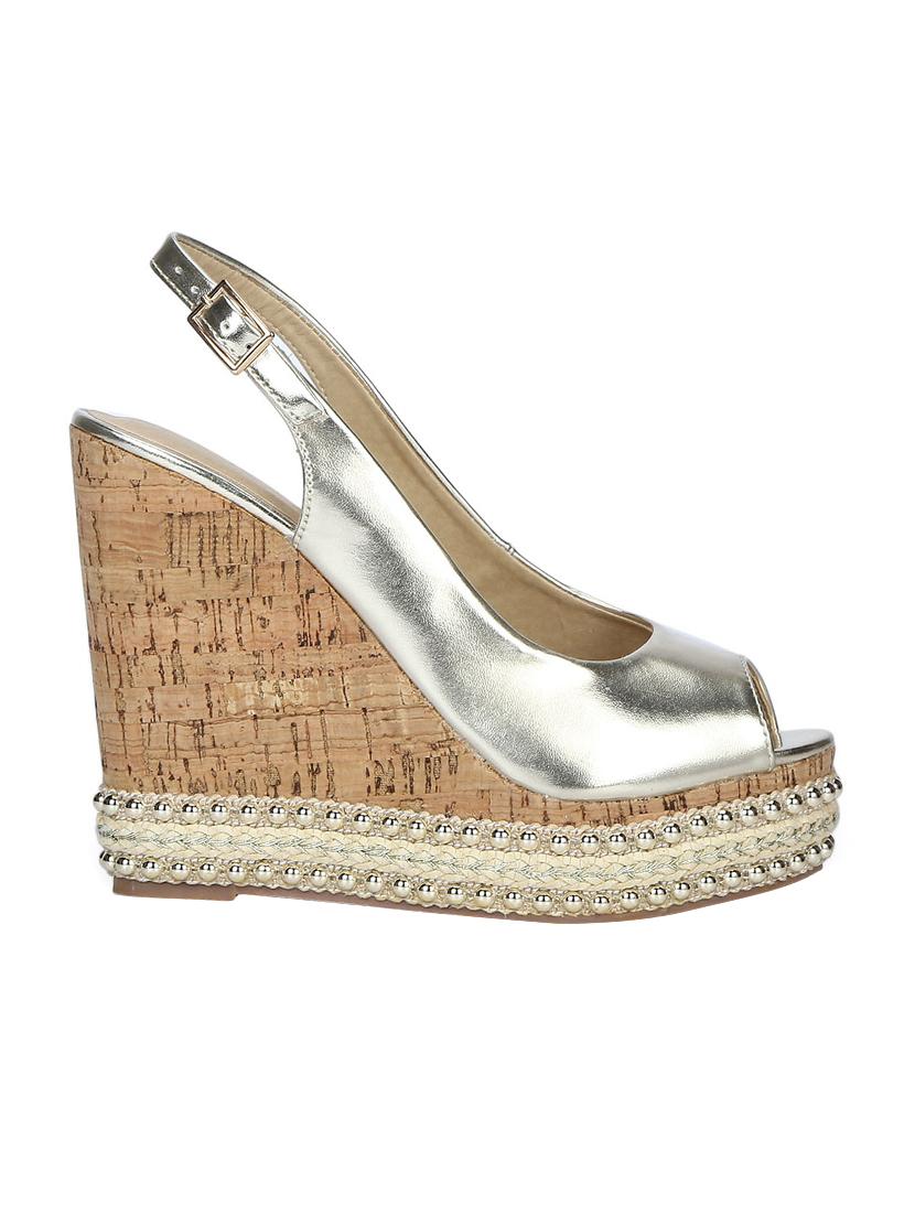 silver back strap wedges - 15354128 - Standard Image - 1