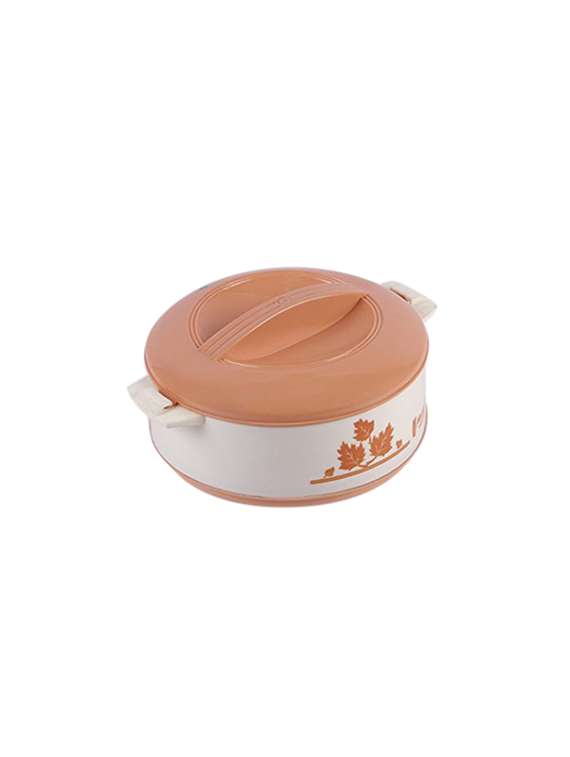 plastic casserole, 1500 ml, set of 2, brown