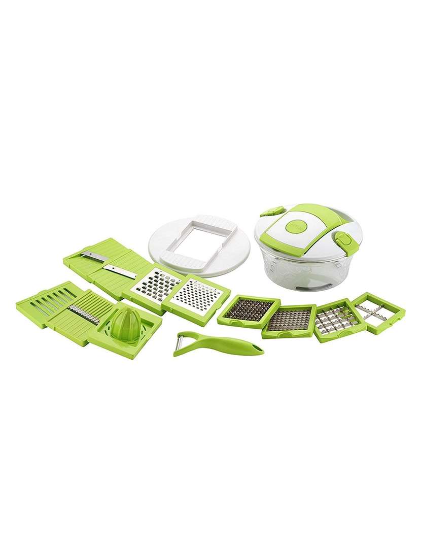 11 in 1 round vegetable & fruits cutter, slicer, dicer grater & chopper, peeler