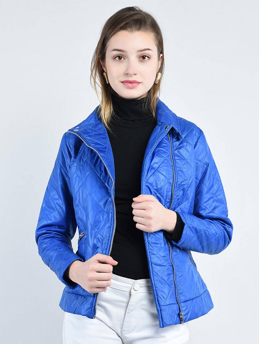 women quilted zipper pocket detail jacket - 15383741 - Zoom Image - 0