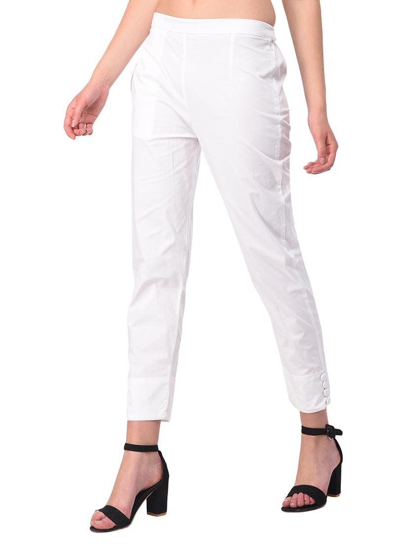 set of 2 flat front cigarette pants - 15392609 - Standard Image - 6