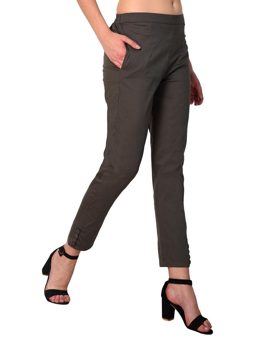 set of 2 flat front cigarette pants - 15392612 - Standard Image - 6