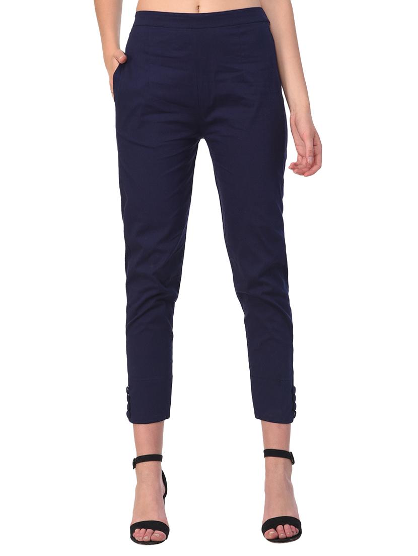 set of 2 flat front cigarette pants - 15392622 - Standard Image - 1