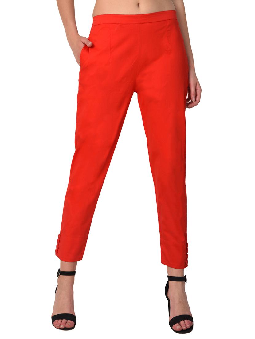 set of 2 flat front cigarette pants - 15392634 - Standard Image - 1