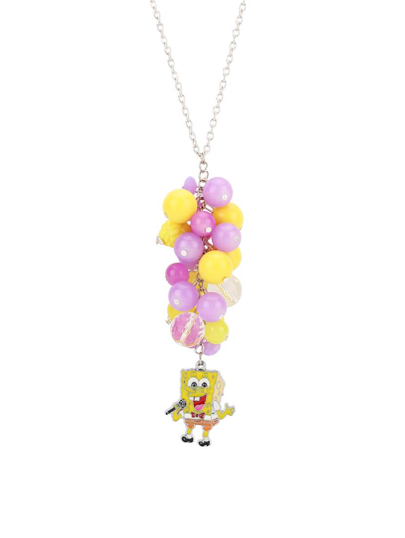 multicoloured plastic neckpiece