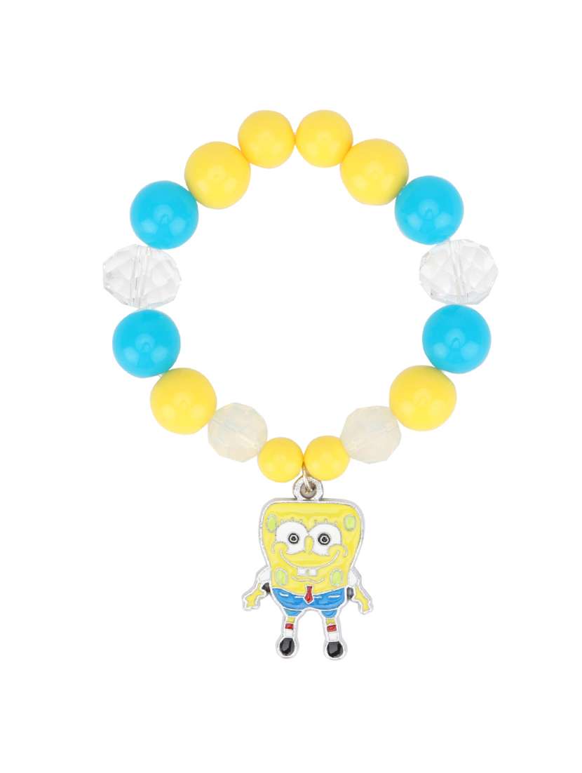 multi colored plastic bracelet