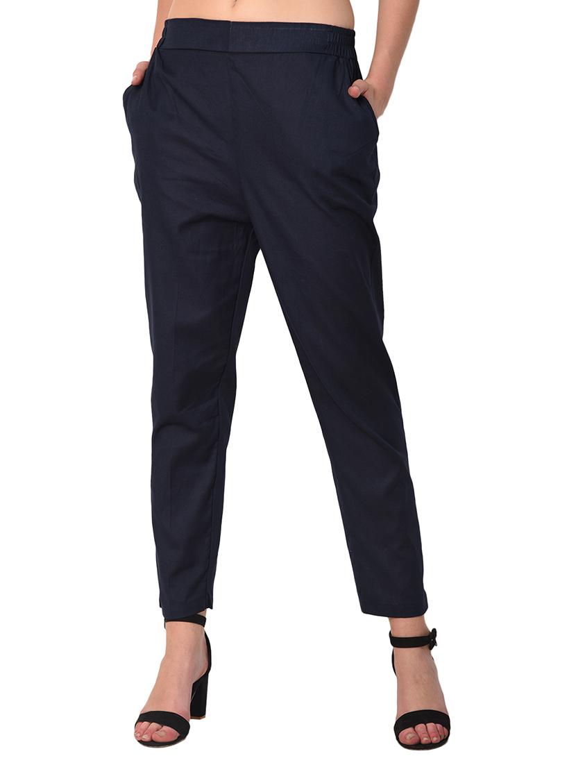 set of 2 flat front cigarette pants - 15392978 - Standard Image - 1