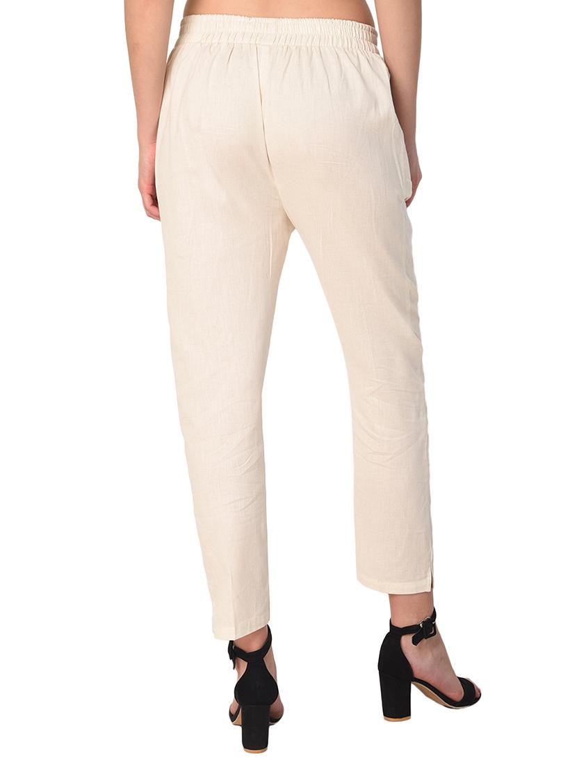 set of 2 flat front cigarette pants - 15392985 - Standard Image - 6
