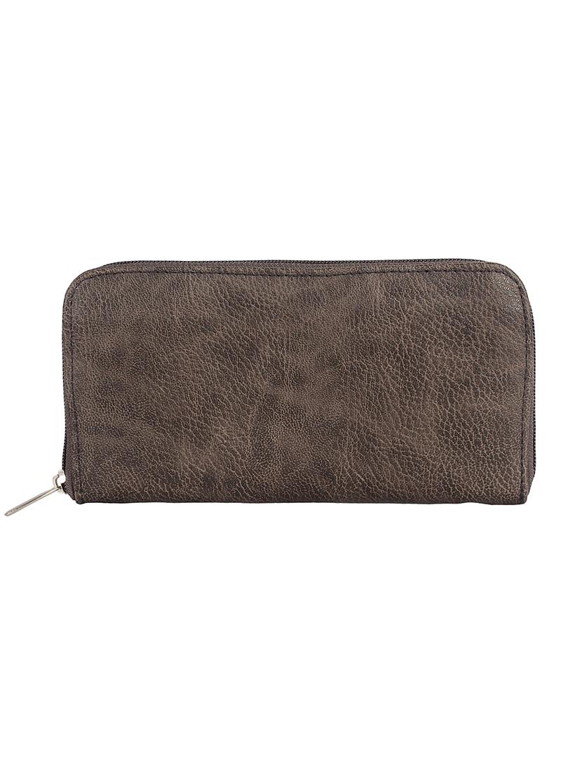brown leatherette (pu wallet - 15399362 -  Standard Image - 1