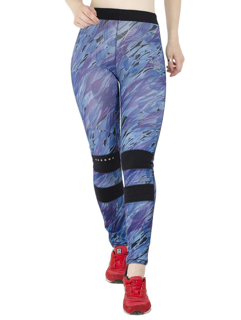 printed patch panel detail track pant