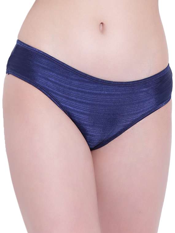 rib textured bikini panty