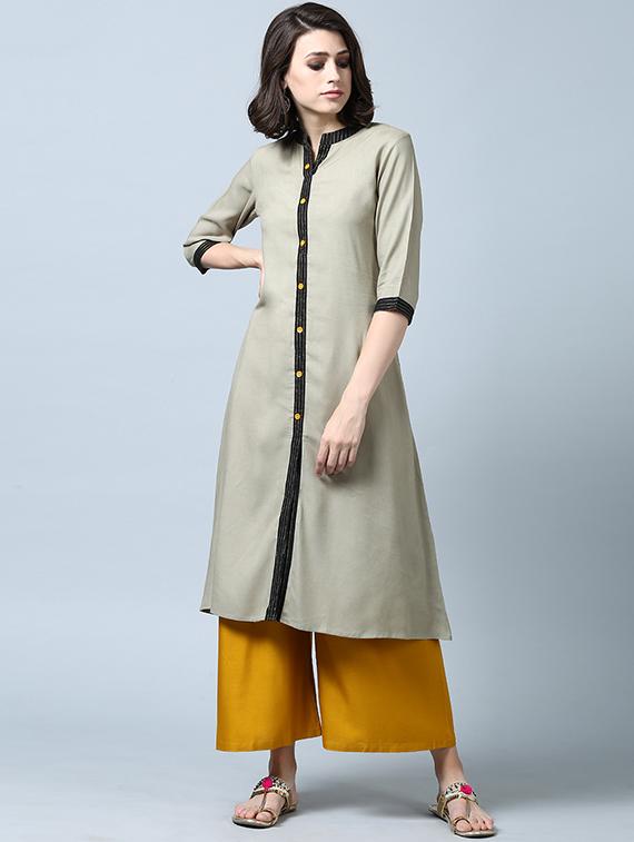 women's front slit kurta - 15418901 -  Zoom Image - 0