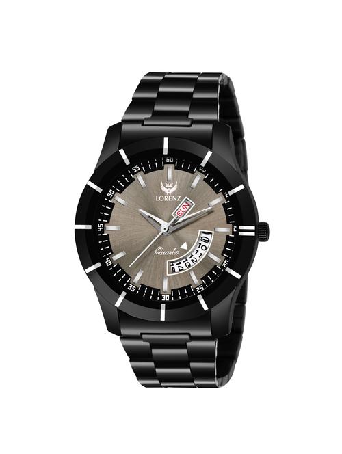 lorenz day & date functioning analog watch- mk-1088a - 15420316 -  Standard Image - 0