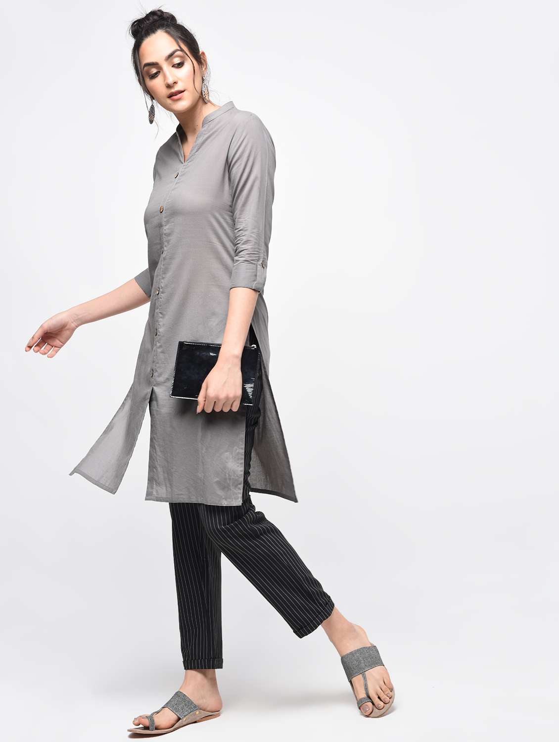 straight placket kurta