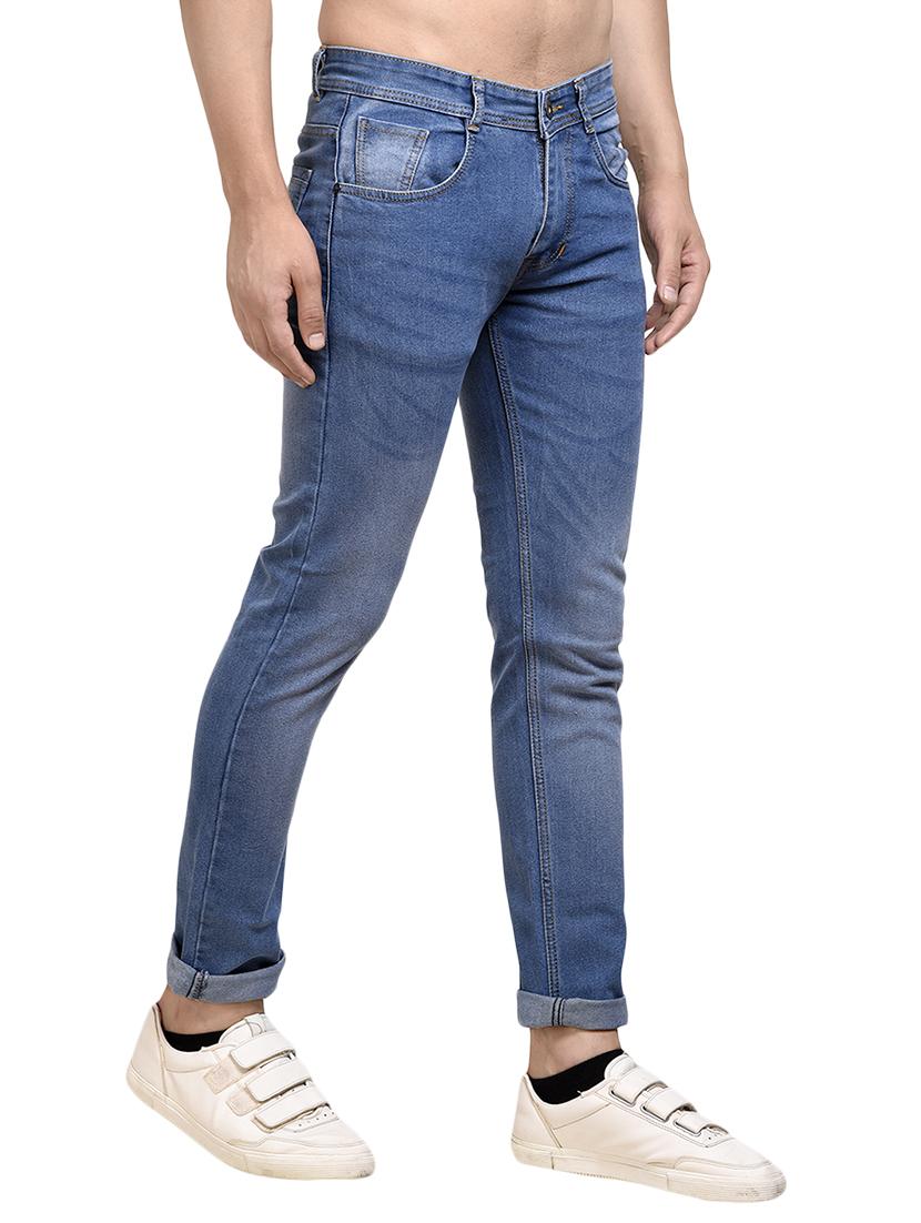mens slim fit plain jeans - 15420926 -  Standard Image - 1