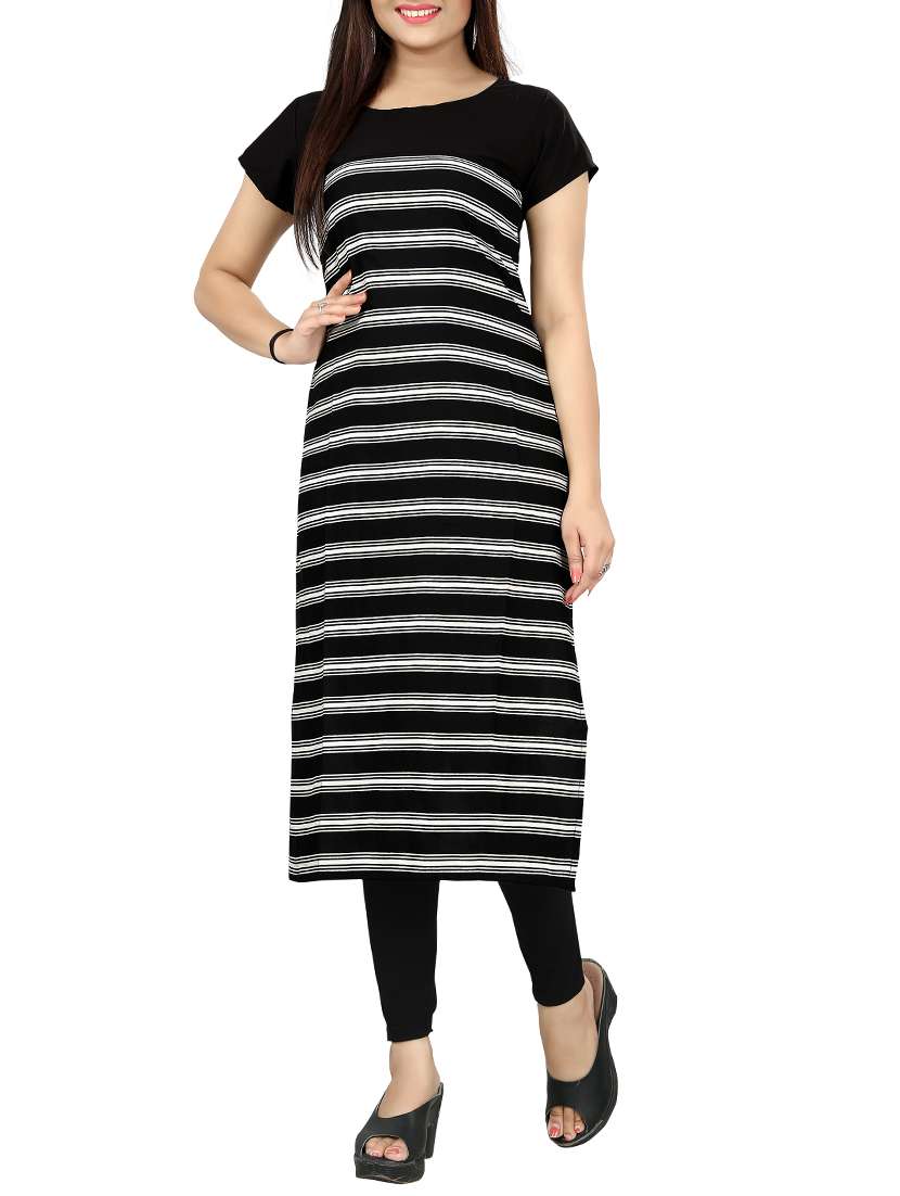 straight stripes kurta