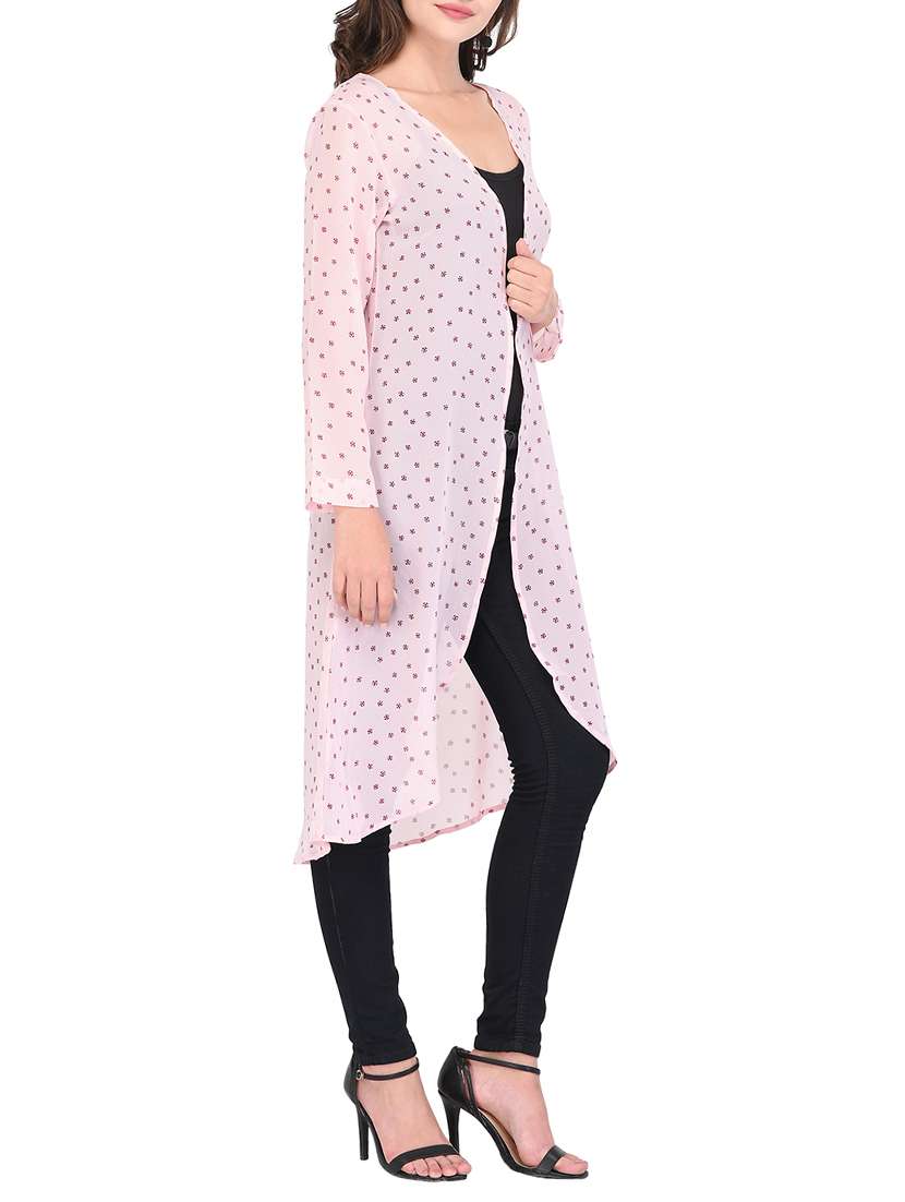 long sleeved printed shrug - 15438030 -  Standard Image - 1