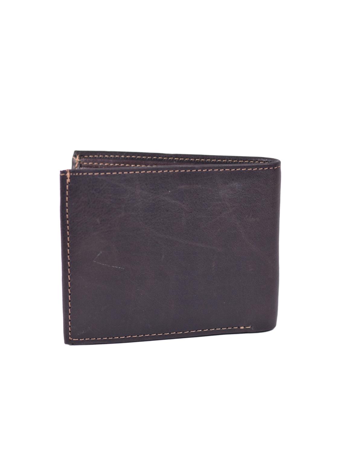 dark brown leather wallet - 15444441 -  Standard Image - 1