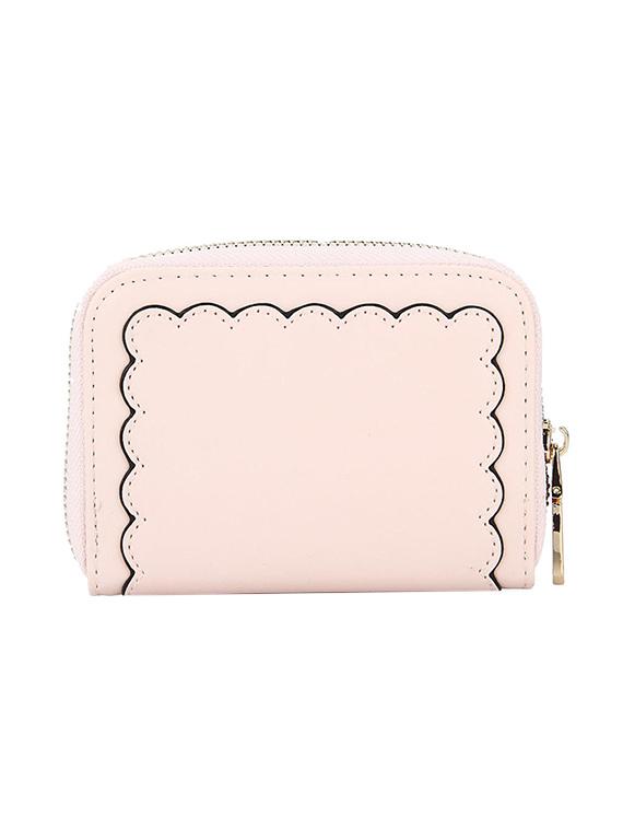 pink leather wallet - 15445558 -  Standard Image - 1