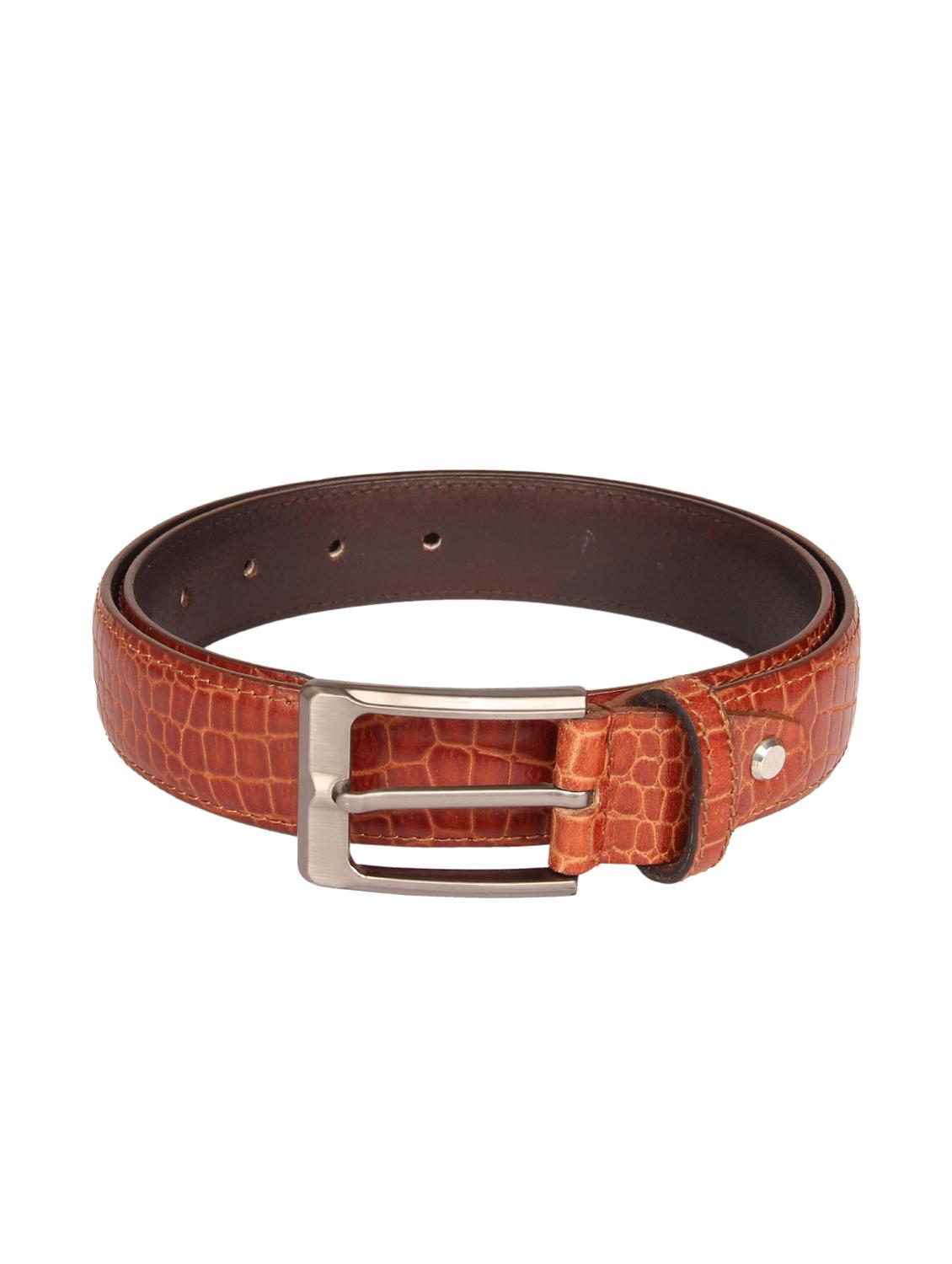 tan leather belt - 15450923 - Standard Image - 1