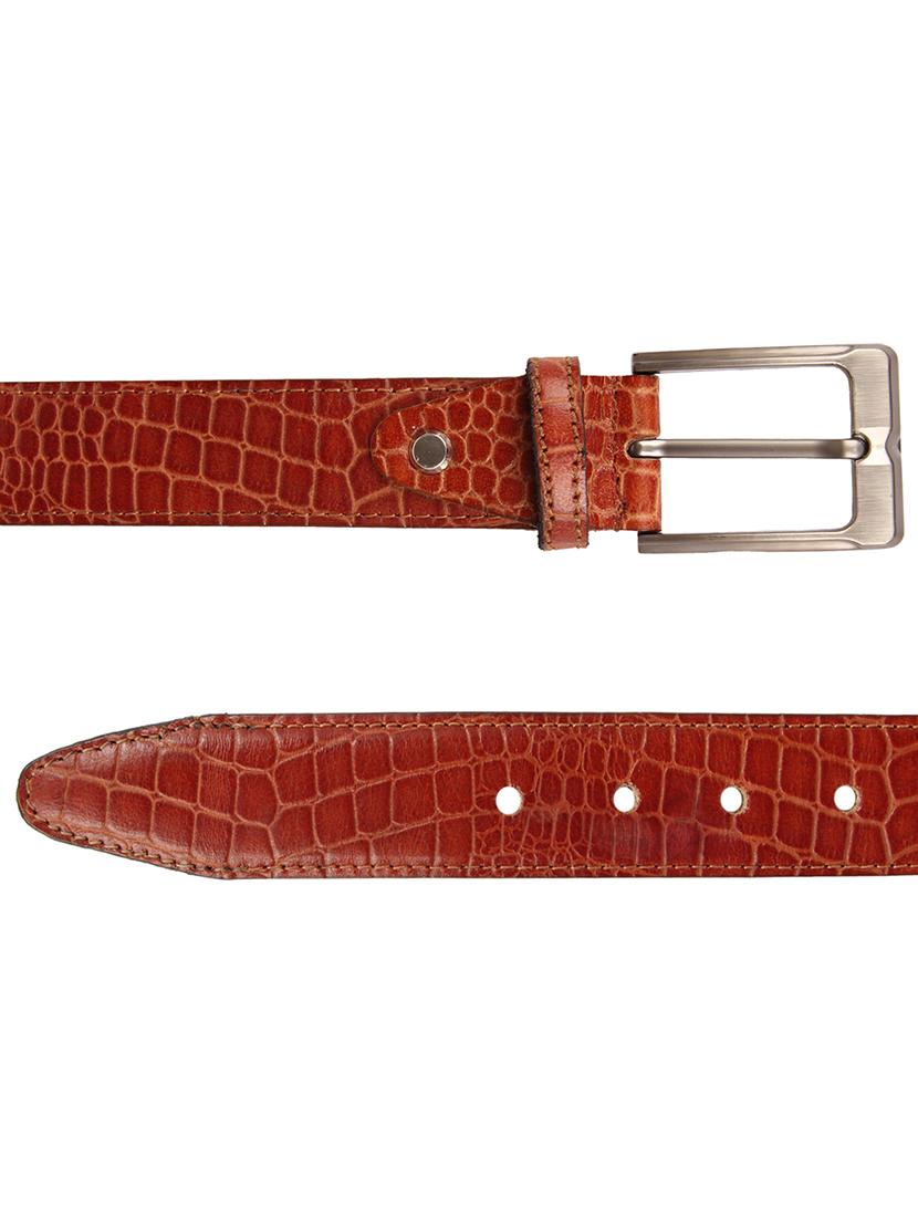 tan leather belt - 15450923 - Standard Image - 4